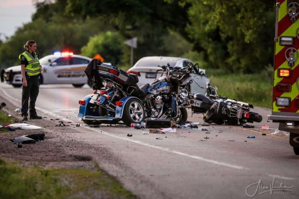 1 dead, 2 seriously injured after sedan crashes head-on into two