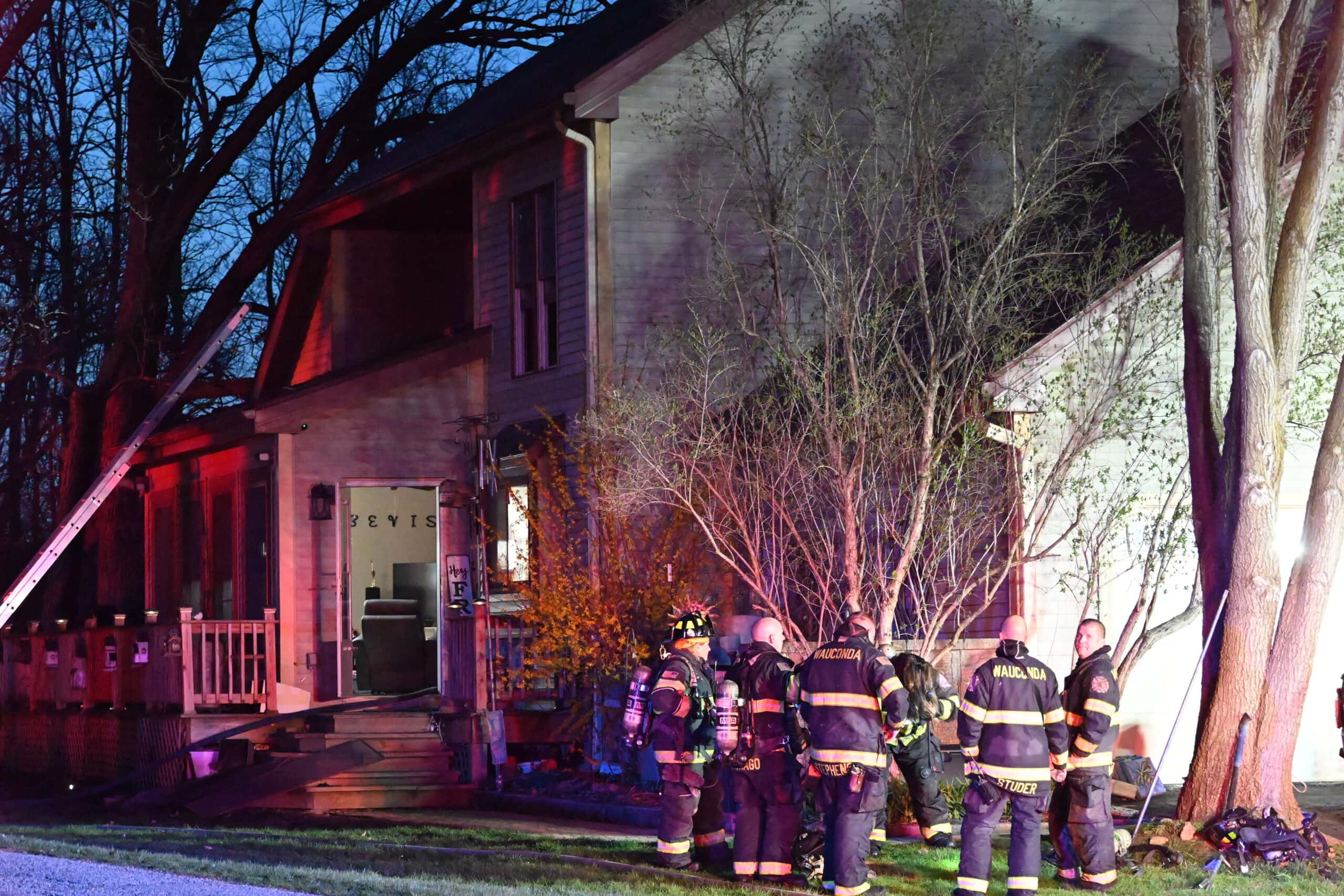 2 firefighters injured while battling fire that caused significant