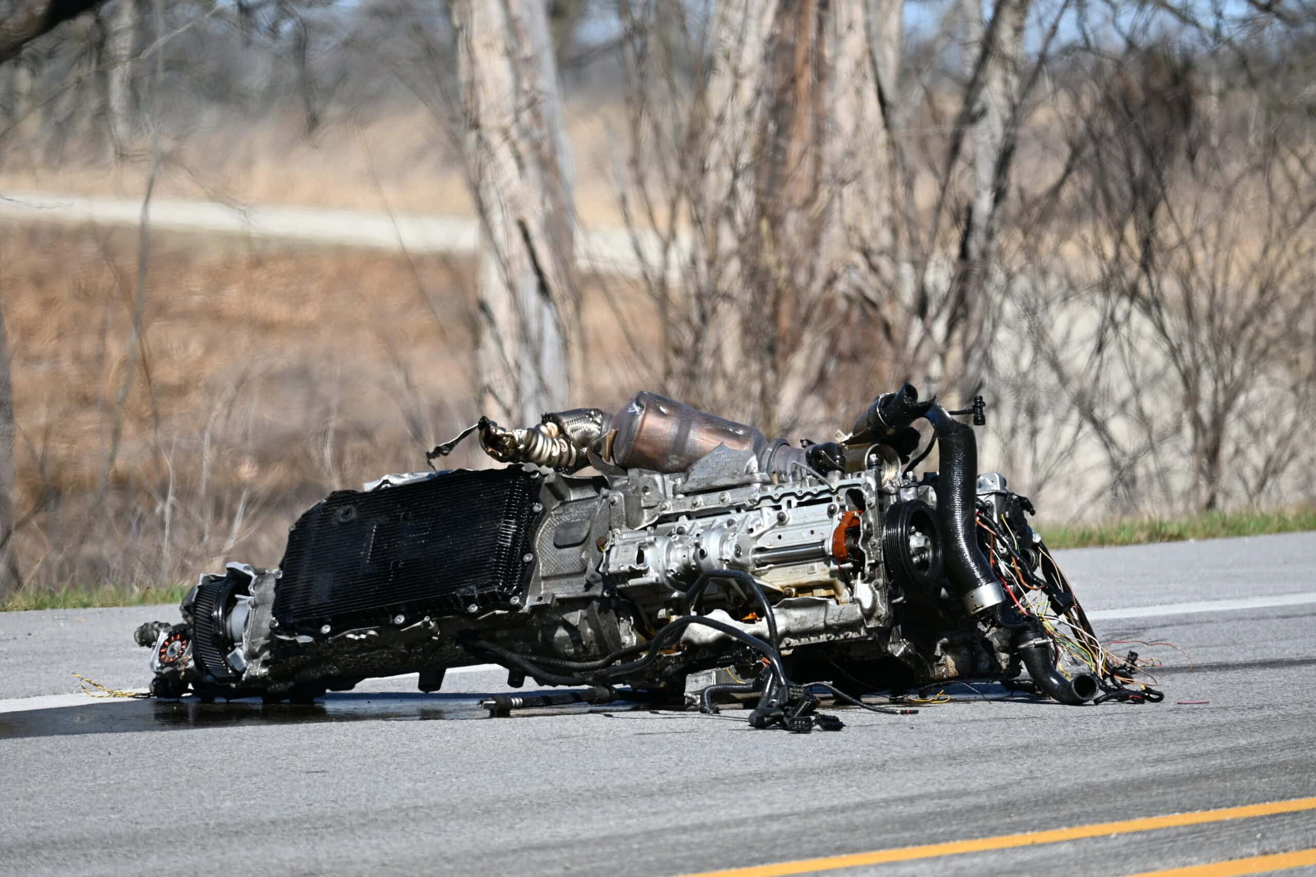 Teen dies after high-speed crash that left car engine ripped from ...